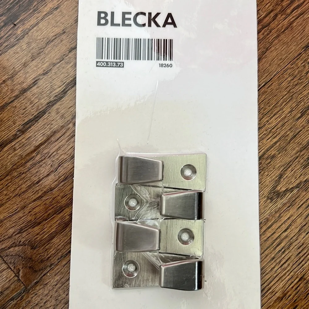 NIP Set of 4 IKEA Blecka hooks